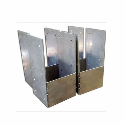 Des supports de montage murale en U personnalisés avec une structure à un côté et une couleur de n'importe quel design