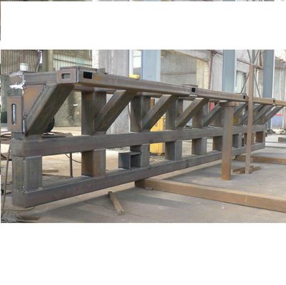 Structure en acier soudée ronde, pièces de base intégrées avec inspection interne ou par un tiers