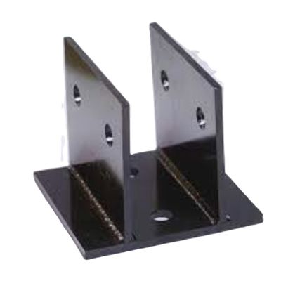 Métaux personnalisés Plateau flottant noir support matériel supports cachés invisibles L Plateaux support 290g