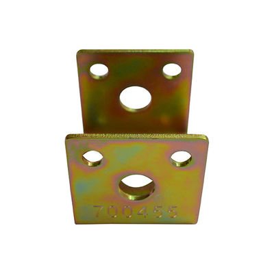 Petite commande acceptable personnalisée pour les pièces métalliques peintes colorées en acier au carbone