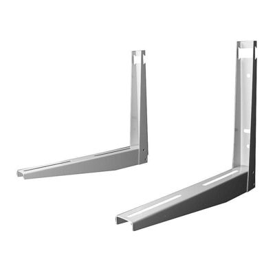 0.4-3 mm épaisseur acier support en forme de L pour le support d'étagère de climatiseur en métal