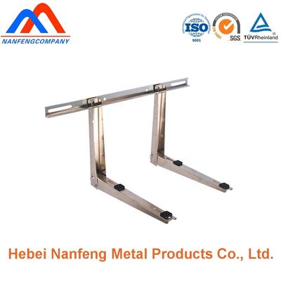 0.4-3 mm épaisseur acier support en forme de L pour le support d'étagère de climatiseur en métal