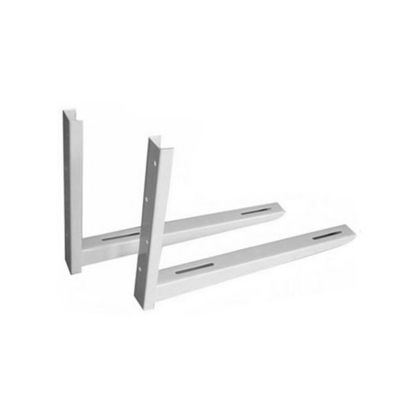 0.4-3 mm épaisseur acier support en forme de L pour le support d'étagère de climatiseur en métal
