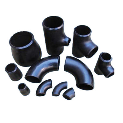 Connexion de la bride Pipe galvanisée en acier au carbone raccords métalliques coudes avec matériaux