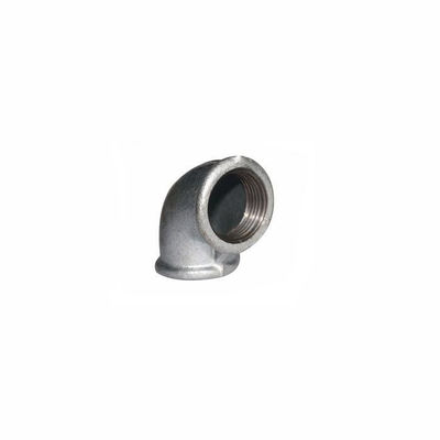 Connexion de la bride Pipe galvanisée en acier au carbone raccords métalliques coudes avec matériaux