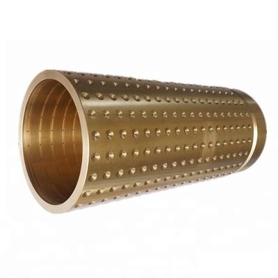 Parties d'usinage CNC Bronze Spring Bush avec fonctions et 15-25 jours ouvrables Délai de réalisation