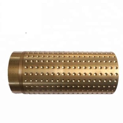 Parties d'usinage CNC Bronze Spring Bush avec fonctions et 15-25 jours ouvrables Délai de réalisation