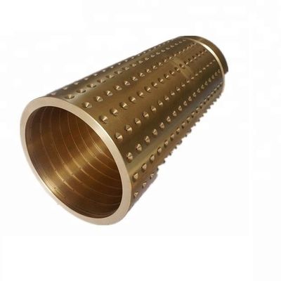 Parties d'usinage CNC Bronze Spring Bush avec fonctions et 15-25 jours ouvrables Délai de réalisation