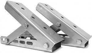 Tente de toit rack cage gouttière monture supports en acier galvanisé construction
