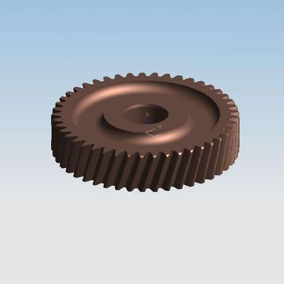 engrenages hélicoïdaux en acier inoxydable de Nanfeng pour montage universel de voitures et réducteur de machines