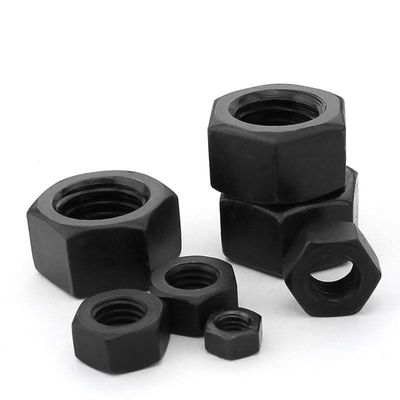 Acier inoxydable à carbone 304 316 DIN934 ASTM 18.2.2 Noix de confiture hexagonale avec finition en zinc