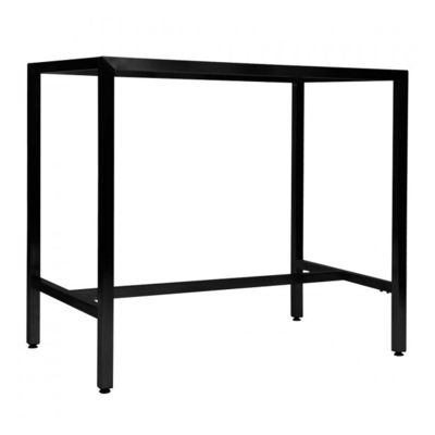 Pieds de meubles en acier inoxydable Piédestal de table de style carré pour meubles personnalisés