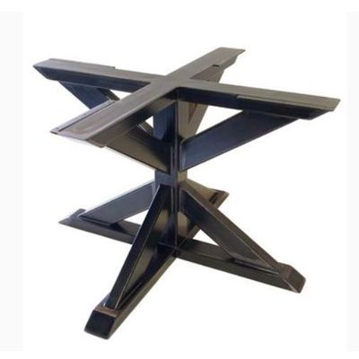 Pieds de meubles en acier inoxydable Piédestal de table de style carré pour meubles personnalisés