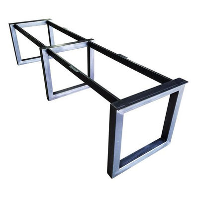 Finition raffinée Design moderne personnalisé removable réglable support de base en acier jambes de table