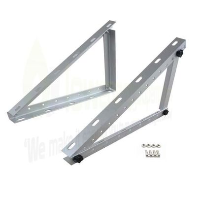 Support de panneau solaire réglable en aluminium de couleur personnalisée pour les accessoires solaires