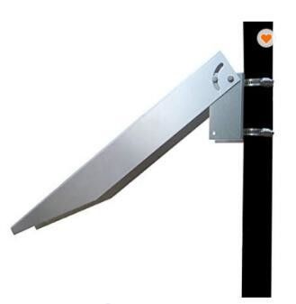 Support de panneau solaire réglable en aluminium de couleur personnalisée pour les accessoires solaires