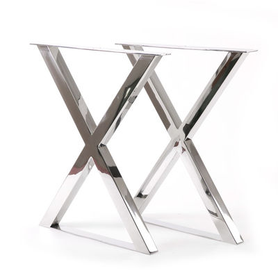 Couleur et forme personnalisées Jambe de table en acier moderne avec délai de 15-25 jours ouvrables