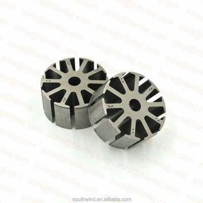 Rotor et stator pour moteur à stratification en acier au silicium, certifié ISO/TS 16949 2000