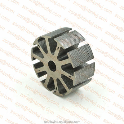 Rotor et stator pour moteur à stratification en acier au silicium, certifié ISO/TS 16949 2000