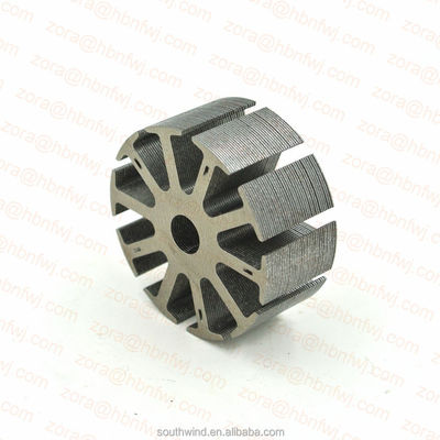 Rotor et stator pour moteur à stratification en acier au silicium, certifié ISO/TS 16949 2000