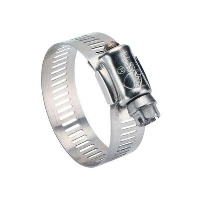 Clampe de tuyau en acier inoxydable de grande capacité avec taille personnalisée et revêtement en poudre