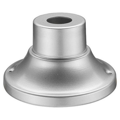 Armature de poteaux lumineux extérieurs recouverts de noir avec matériau en acier et base de pôle de piers