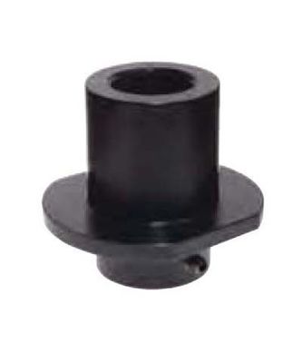 Armature de poteaux lumineux extérieurs recouverts de noir avec matériau en acier et base de pôle de piers