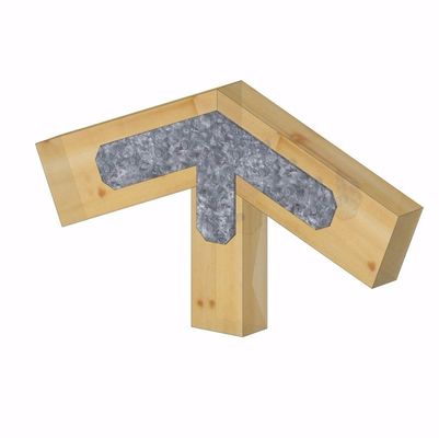 Connecteur en bois lourd, support métallique pour la structure de support en bois