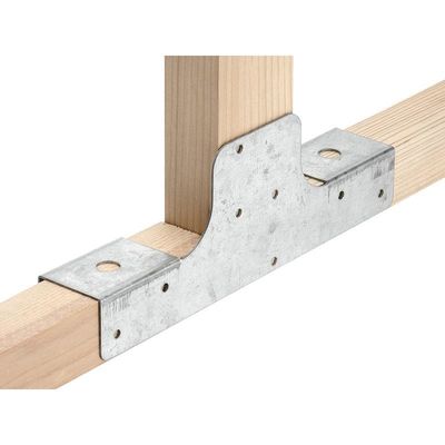Matériel de connecteur de bois sur mesure support métallique pour le bois et certifié ISO9001 2008