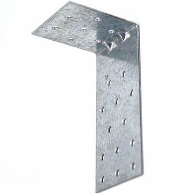 Support d'angle en acier plat personnalisé pour maison en bois Durable et facile à installer