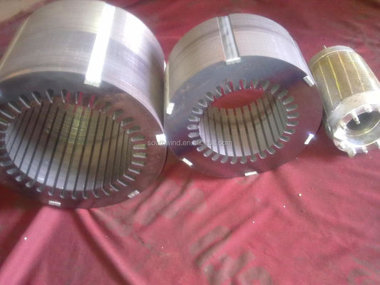 Polissage du cœur du stator du rotor en acier au silicium empilable pour moteur sans balai CC
