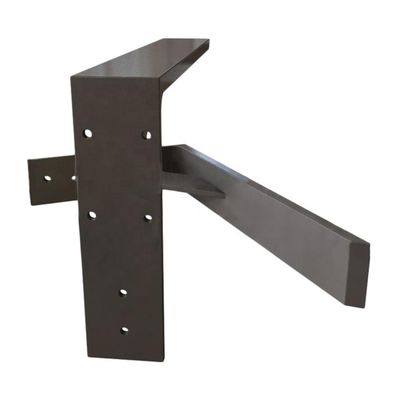 Taille personnalisée service parfait support d'étagère flottante pour mur décoratif industriel