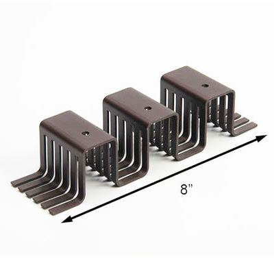 Équipement de découpeuse laser personnalisé pour les pièces d'extrusion de profilés en aluminium à revêtement statique