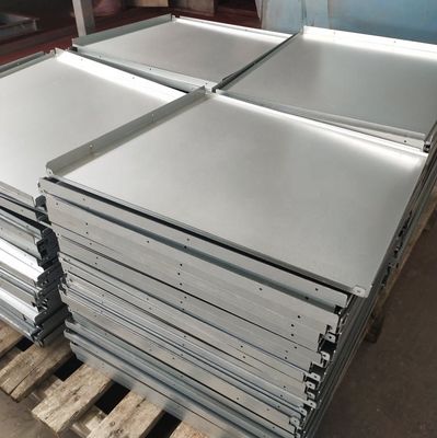Fabrication professionnelle de tôles d'aluminium en acier inoxydable revêtu de poudre