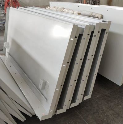 Fabrication professionnelle de tôles d'aluminium en acier inoxydable revêtu de poudre
