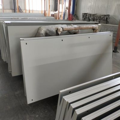Fabrication professionnelle de tôles d'aluminium en acier inoxydable revêtu de poudre