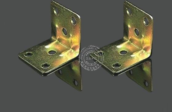 Hebei Copper Electroplating Metal Stamping Bending Corner Angle Bracket pour les poutres de bois