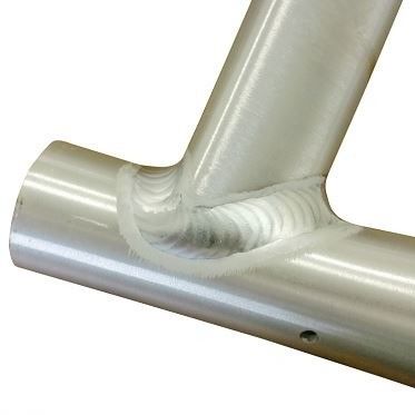 Fabrication de soudage en aluminium métallique à couleur personnalisée pour les pièces détachées de machines industrielles