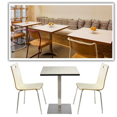 Pieds de table en métal personnalisés conçus avec une structure de supports triangulaires non standard