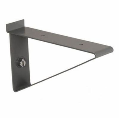 290g Logo personnalisé en acier inoxydable triangle mur monture étagère support pour la cuisine