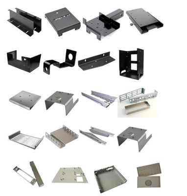 OEM ODM pièces d'estampage 3 mm de la tôle de métal de pliage et de coupe au laser support avec revêtement
