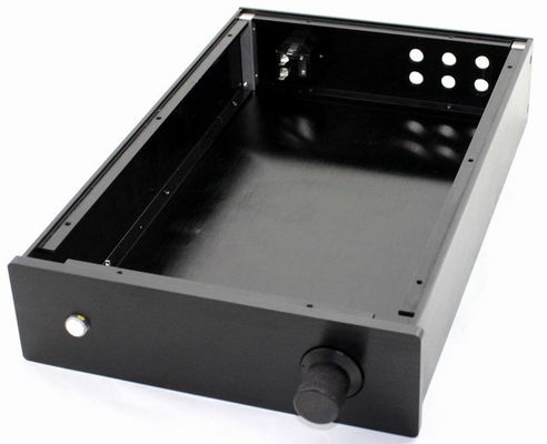 Fabrication de boîtes métalliques en acier OEM avec certificat ISO9001 2008 et découpe au laser