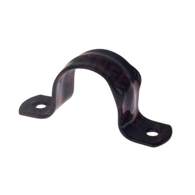 Des supports de montage muraux en acier inoxydable enduits en poudre noire pour OEM