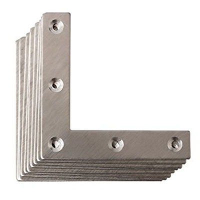 Multifonctionnel support d'angle personnalisé en forme de L avec trous