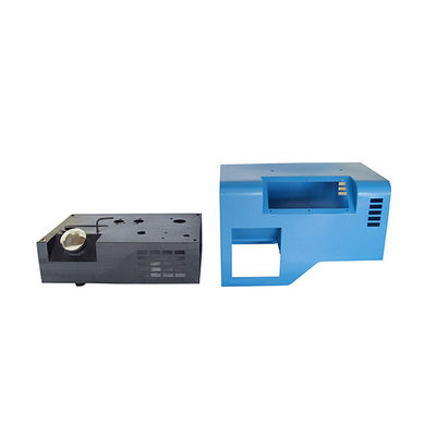 Forme rectangulaire boîte en fer boîtier métallique pour électronique bureau haut boîtier métallique