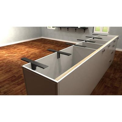 Support de comptoir T-Brace non standard pour les installations sur mesure
