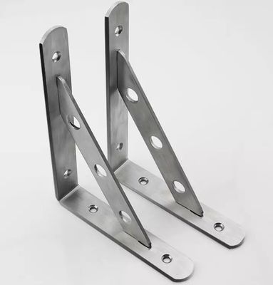 Plaque triangulaire pliable en acier à haute teneur en carbone avec support galvanisé à chaud
