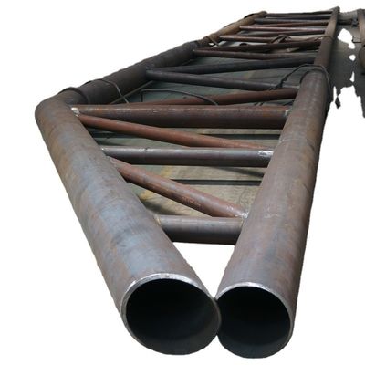 Pipe de soudage en acier au carbone personnalisée pour pièces détachées industrielles en acier doux