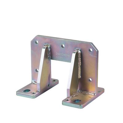 Support en forme de U en métal revêtu de poudre pour des solutions de montage personnalisées