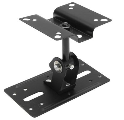 Le support de haut-parleur réglable en zinc est un support stable pour le mur et le plafond
